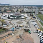 15.04.2020 Kielce. Remont dworca autobusowego / Jarosław Kubalski / Radio Kielce