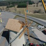 09.04.2020. Krasocin. Wiatrak typu „holender” / Jarosław Kubalski / Radio Kielce