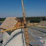 09.04.2020. Krasocin. Wiatrak typu „holender” / Jarosław Kubalski / Radio Kielce