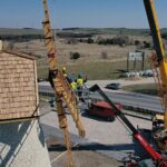 09.04.2020. Krasocin. Wiatrak typu „holender” / Jarosław Kubalski / Radio Kielce