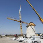 09.04.2020. Krasocin. Wiatrak typu „holender” / Jarosław Kubalski / Radio Kielce