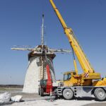 09.04.2020. Krasocin. Wiatrak typu „holender” / Jarosław Kubalski / Radio Kielce