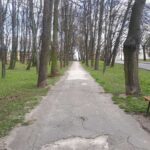 04.04.2020. Sandomierz. Puste parki, skwery i ulice / Grażyna Szlęzak-Wojcik / Radio Kielce