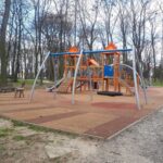 04.04.2020. Sandomierz. Puste parki, skwery i ulice / Grażyna Szlęzak-Wojcik / Radio Kielce