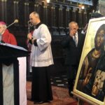 05.04.2020. Sandomierz. Bazylika katedralna. Mszę w Niedzielę Palmową sprawował biskup sandomierski Krzysztof Nitkiewicz / Grażyna-Szlęzak-Wójcik / Radio Kielce