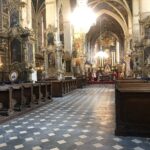 05.04.2020. Sandomierz. Bazylika katedralna. Mszę w Niedzielę Palmową sprawował biskup sandomierski Krzysztof Nitkiewicz / Grażyna-Szlęzak-Wójcik / Radio Kielce