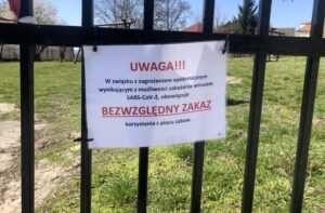 18.04.2020 Sandomierz. Mieszkańcy zostali w domach / Grażyna Szlęzak-Wójcik / Radio Kielce