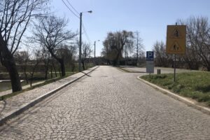05.04.2020. Sandomierz. Puste ulice i parki / Grażyna Szlęzak-Wójcik / Radio Kielce