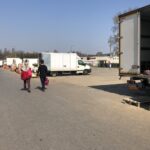 08.04.2020. Sandomierz. Giełda rolna / Grażyna Szlęzak-Wójcik / Radio Kielce