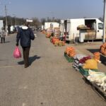 08.04.2020. Sandomierz. Giełda rolna / Grażyna Szlęzak-Wójcik / Radio Kielce