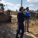 21.04.2020. Sandomierz. Budowa kanalizacji na ul. Polnej / Urząd Miasta Sandomierza