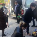 27.04.2020. Koprzywnica. Pomoc od mieszkańców gminy Koprzywnica dla Domu Pomocy Społecznej w Sandomierzu / Grażyna Szlęzak-Wójcik / Radio Kielce