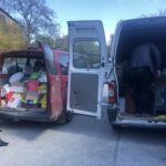 27.04.2020. Koprzywnica. Pomoc od mieszkańców gminy Koprzywnica dla Domu Pomocy Społecznej w Sandomierzu / Grażyna Szlęzak-Wójcik / Radio Kielce