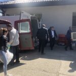 27.04.2020. Koprzywnica. Pomoc od mieszkańców gminy Koprzywnica dla Domu Pomocy Społecznej w Sandomierzu / Grażyna Szlęzak-Wójcik / Radio Kielce