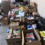 27.04.2020. Koprzywnica. Pomoc od mieszkańców gminy Koprzywnica dla Domu Pomocy Społecznej w Sandomierzu / Grażyna Szlęzak-Wójcik / Radio Kielce