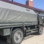 28.04.2020. Kurozwęki. Przekazanie żywności dla DPS-u w Kurozwękach