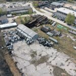 24.04.2020. Sitkówka-Nowiny. Składowisko niebezpiecznych odpadów przy ul. Składowej / Jarosław Kubalski / Radio Kielce