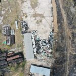 24.04.2020. Sitkówka-Nowiny. Składowisko niebezpiecznych odpadów przy ul. Składowej / Jarosław Kubalski / Radio Kielce