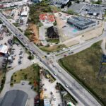 24.04.2020 Kielce. Tymczasowe rondo na skrzyżowaniu ulic Transportowców i Łódzkiej / Jarosław Kubalski / Radio Kielce