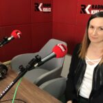 Jedna z pomysłodawczyń dyktanda Katarzyna Knap-Sawicka z Referatu Kultury i Promocji sandomierskiego magistratu / Grażyna-Szlęzak-Wójcik / Radio Kielce