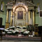 10.04.2020 Kazimierza Wielka. Grób Pański w parafii Podwyższenia Krzyża Świętego / Marta Gajda / Radio Kielce