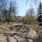 18.04.2020. Busko-Zdrój. Renowacja zabytkowego Parku Zdrojowego w Busku-Zdroju / Marta Gajda / Radio Kielce