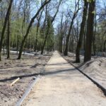 18.04.2020. Busko-Zdrój. Renowacja zabytkowego Parku Zdrojowego w Busku-Zdroju / Marta Gajda / Radio Kielce