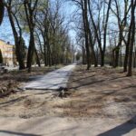 18.04.2020. Busko-Zdrój. Renowacja zabytkowego Parku Zdrojowego w Busku-Zdroju / Marta Gajda / Radio Kielce