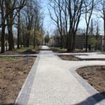 18.04.2020. Busko-Zdrój. Renowacja zabytkowego Parku Zdrojowego w Busku-Zdroju / Marta Gajda / Radio Kielce