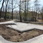 18.04.2020. Busko-Zdrój. Renowacja zabytkowego Parku Zdrojowego w Busku-Zdroju / Marta Gajda / Radio Kielce