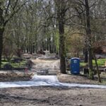 18.04.2020. Busko-Zdrój. Renowacja zabytkowego Parku Zdrojowego w Busku-Zdroju / Marta Gajda / Radio Kielce