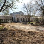 18.04.2020. Busko-Zdrój. Renowacja zabytkowego Parku Zdrojowego w Busku-Zdroju / Marta Gajda / Radio Kielce