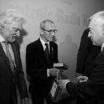 12.05.2019 Kielce. WDK. 10 lecie istnienia audycji Polskiego Radia Kielce "Moc Historii". Na zdjęciu (od lewej): Tomasz Tamborski, Bohdan Gumowski i Andrzej Bętkowski / Jarosław Kubalski / Radio Kielce