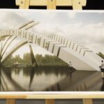 10.04.2020 Kielce. UW. Wzualizacje pomnika smoleńskiego według koncepcji wojewody Zbigniewa Koniusza / Jarosław Kubalski / Radio Kielce