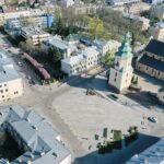 12.04.2020 Kielce. Widok na opustoszałe ulice i place / Jarosław Kubalski / Radio Kielce