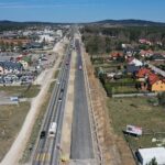 17.04.2020 Bilcza. Droga krajowa nr 73. Przebudowa / Jarosław Kubalski / Radio Kielce