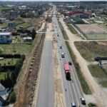 17.04.2020 Bilcza. Droga krajowa nr 73. Przebudowa / Jarosław Kubalski / Radio Kielce