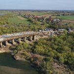 16.04.2020 Nowy Korczyn. Most. Budowa / Jarosław Kubalski / Radio Kielce