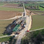 16.04.2020 Nowy Korczyn. Most. Budowa / Jarosław Kubalski / Radio Kielce