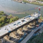 16.04.2020 Nowy Korczyn. Most. Budowa / Jarosław Kubalski / Radio Kielce