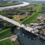 16.04.2020 Nowy Korczyn. Most. Budowa / Jarosław Kubalski / Radio Kielce