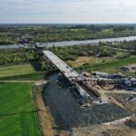 16.04.2020 Nowy Korczyn. Most. Budowa / Jarosław Kubalski / Radio Kielce
