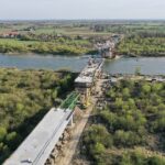 16.04.2020 Nowy Korczyn. Most. Budowa / Jarosław Kubalski / Radio Kielce