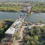 16.04.2020 Nowy Korczyn. Most. Budowa / Jarosław Kubalski / Radio Kielce