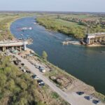 16.04.2020 Nowy Korczyn. Most. Budowa / Jarosław Kubalski / Radio Kielce