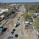 21.04.2020 Kielce. Ulica Zagnańska. Przebudowa. Korek / Jarosław Kubalski / Radio Kielce