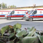 29.04.2020 Kielce. Świętokrzyskie Centrum Ratownictwa Medycznego i Transportu Sanitarnego. Nowe karetki / Jarosław Kubalski / Radio Kielce