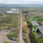 30.04.2020. Piekoszów. Budowa ulicy Przemysłowej / Jarosław Kubalski / Radio Kielce