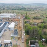 30.04.2020. Piekoszów. Budowa ulicy Przemysłowej / Jarosław Kubalski / Radio Kielce