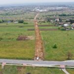 30.04.2020. Piekoszów. Budowa ulicy Przemysłowej / Jarosław Kubalski / Radio Kielce